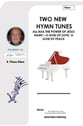 Two New Hymn Tunes SATB choral sheet music cover